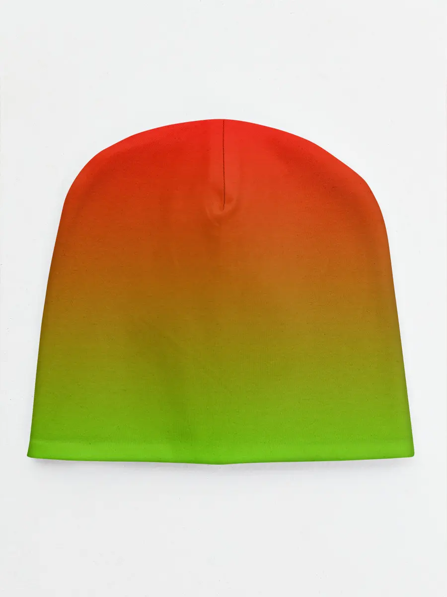 Детская шапка / Градиент Яблоко