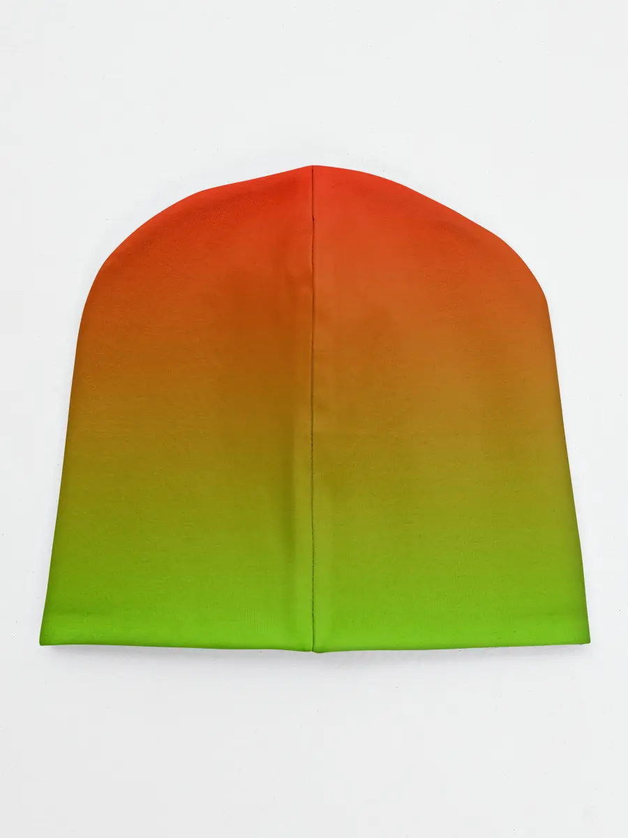 Детская шапка / Градиент Яблоко