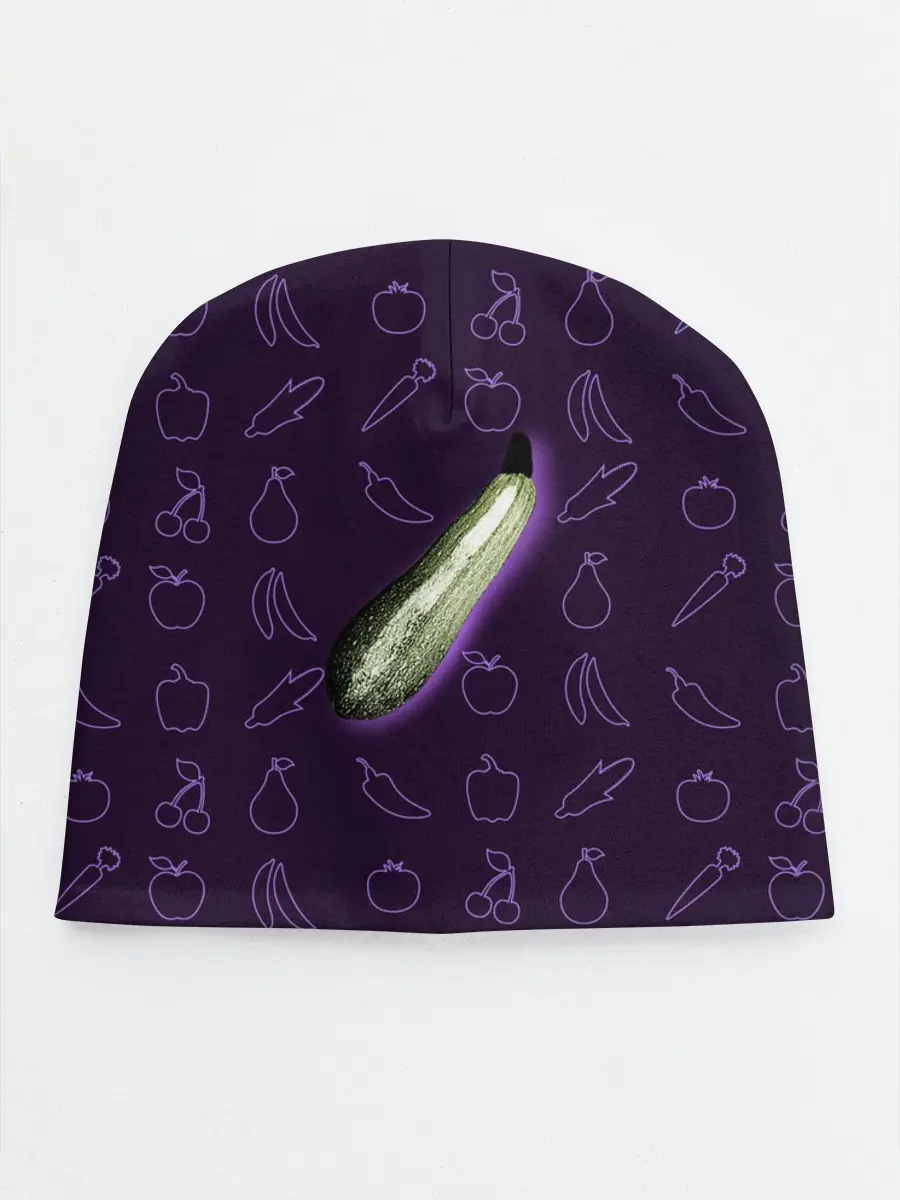 Детская шапка / Сбор урожая. Кабачок