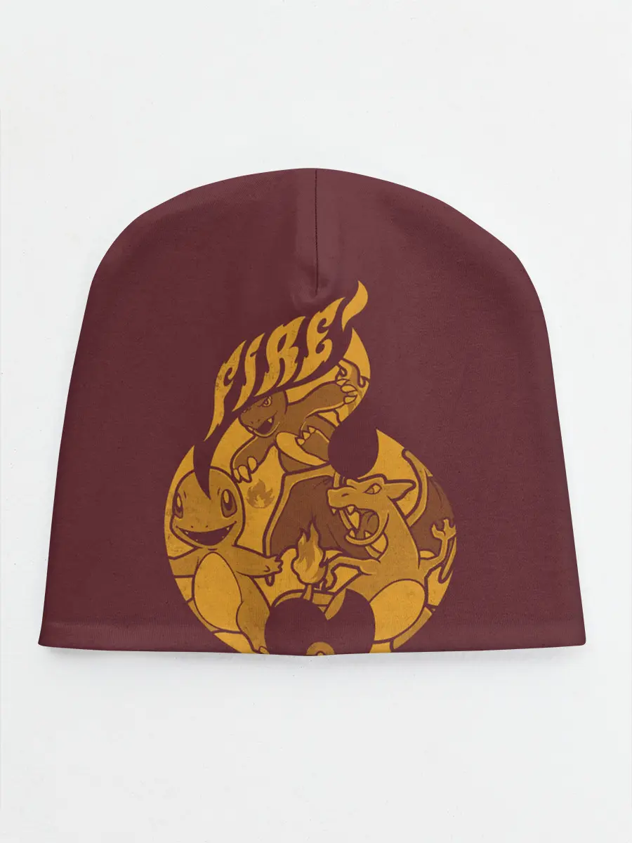 Детская шапка / Покемоны огня