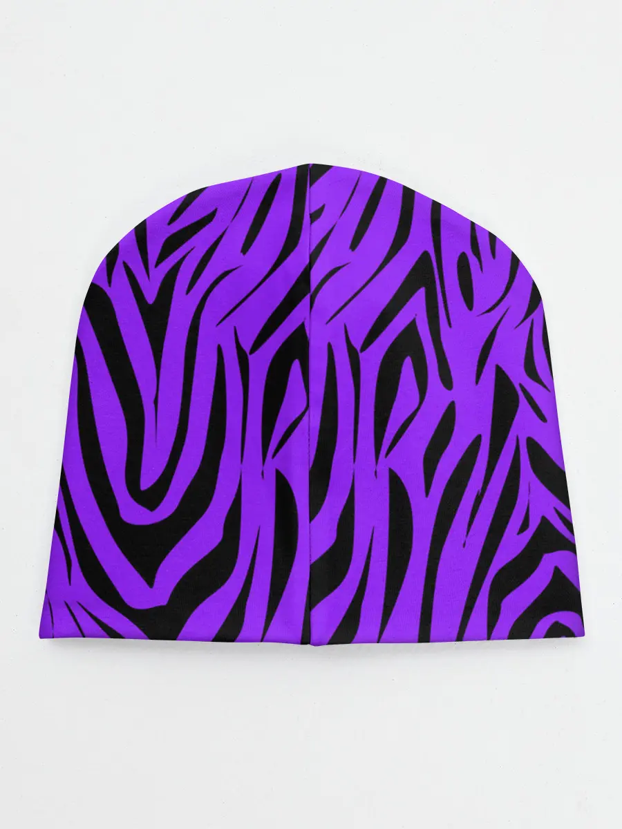 Детская шапка / Абстрактный узор зебра