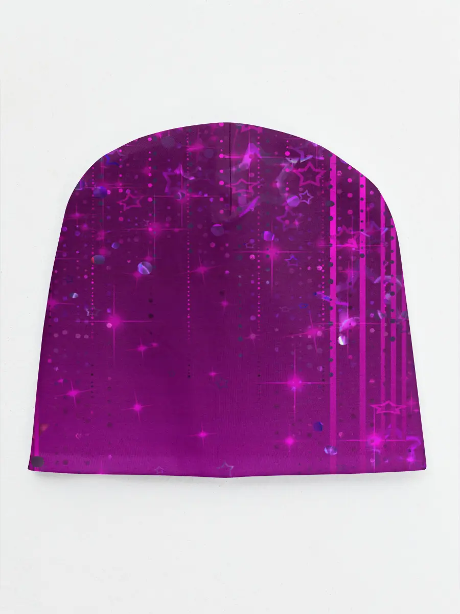 Детская шапка / Абстрактный фон фуксия