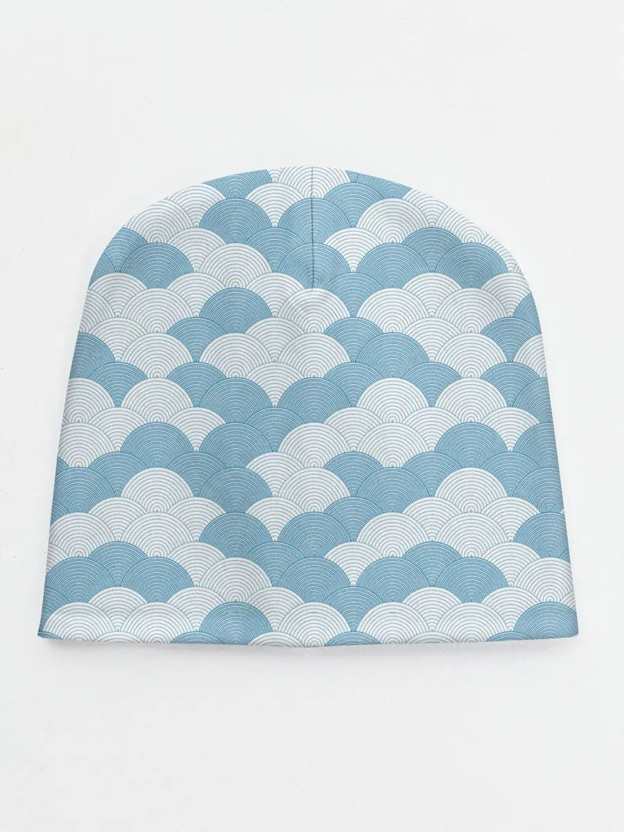 Детская шапка / Абстрактные волны
