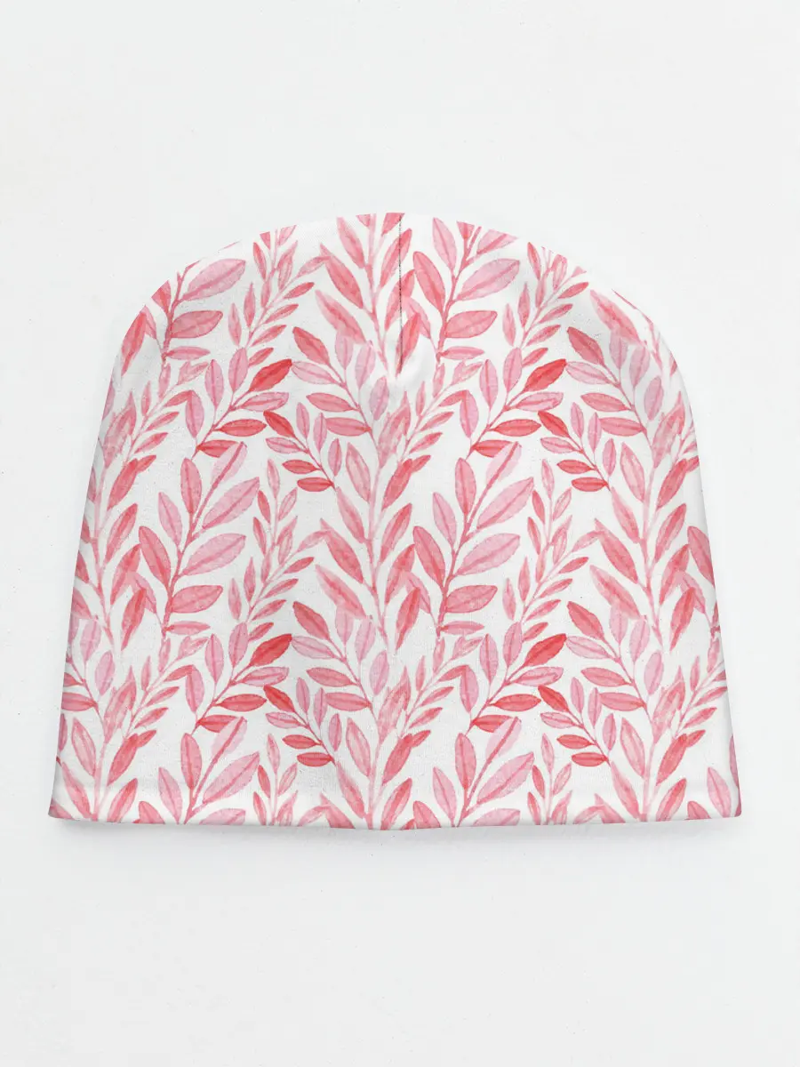 Детская шапка / Пастельные растения