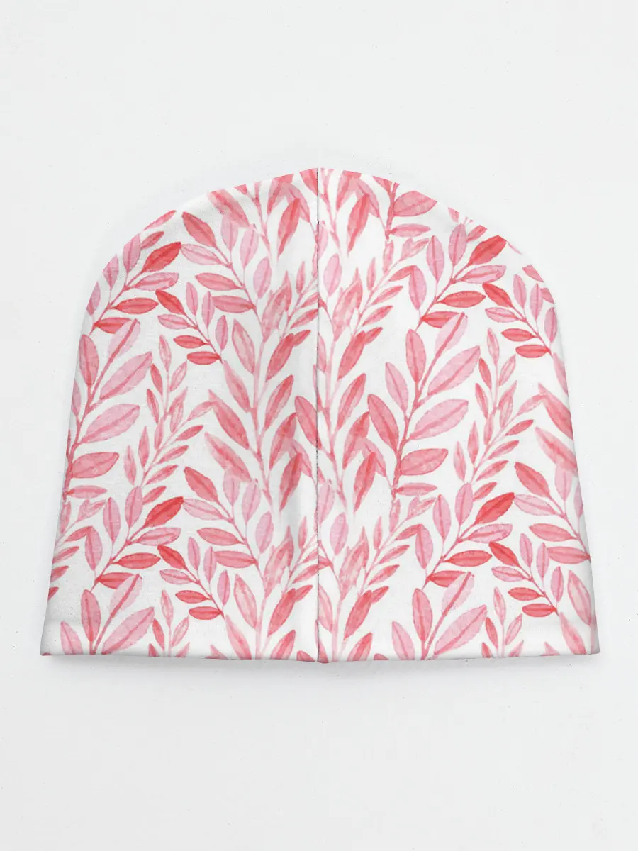 Детская шапка / Пастельные растения