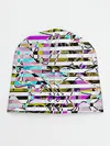Детская шапка / Полосатый абстрактный узор