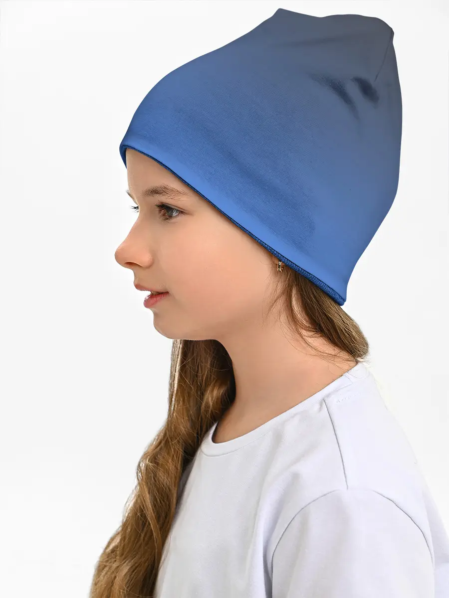 Детская шапка / DARK OCEAN GRADIENT