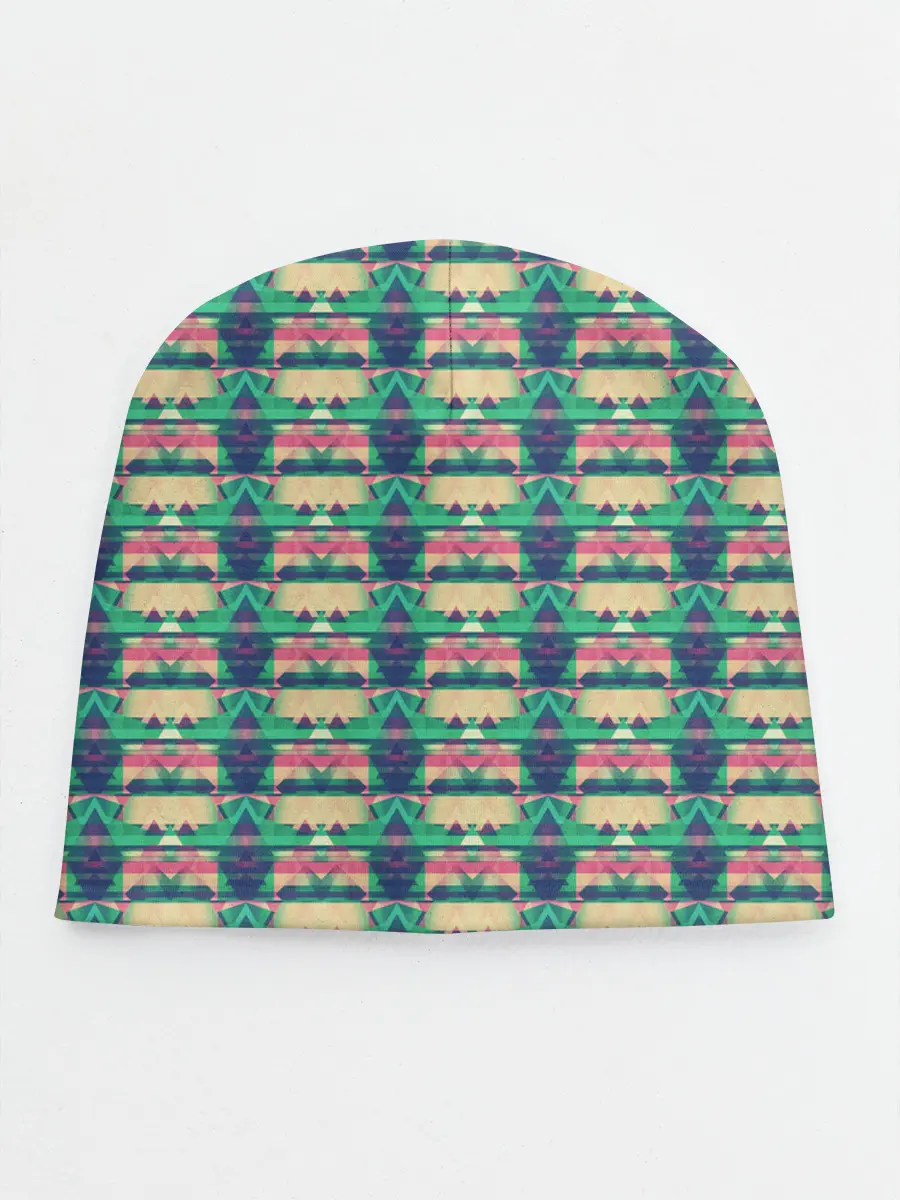 Детская шапка / Геометрический глитч