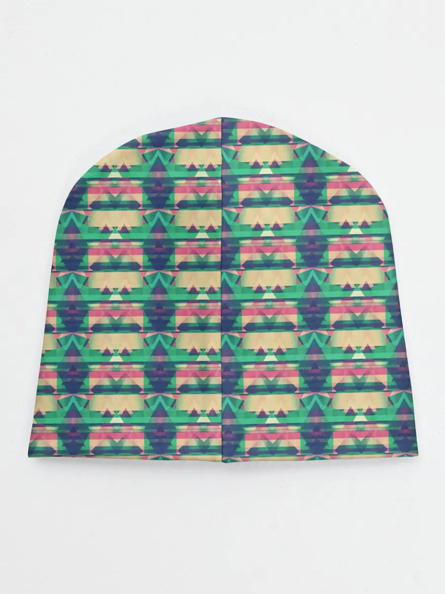 Детская шапка / Геометрический глитч