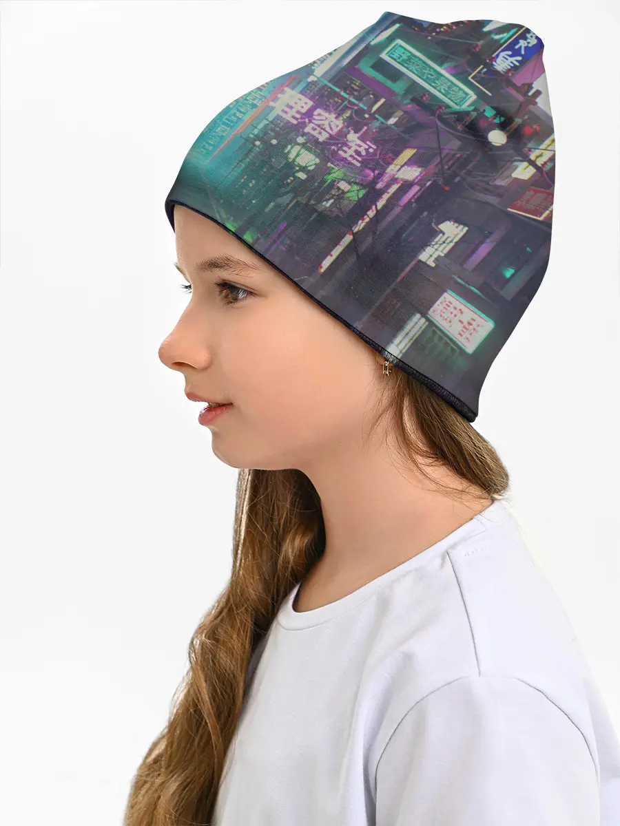 Детская шапка / Neon Tokyo