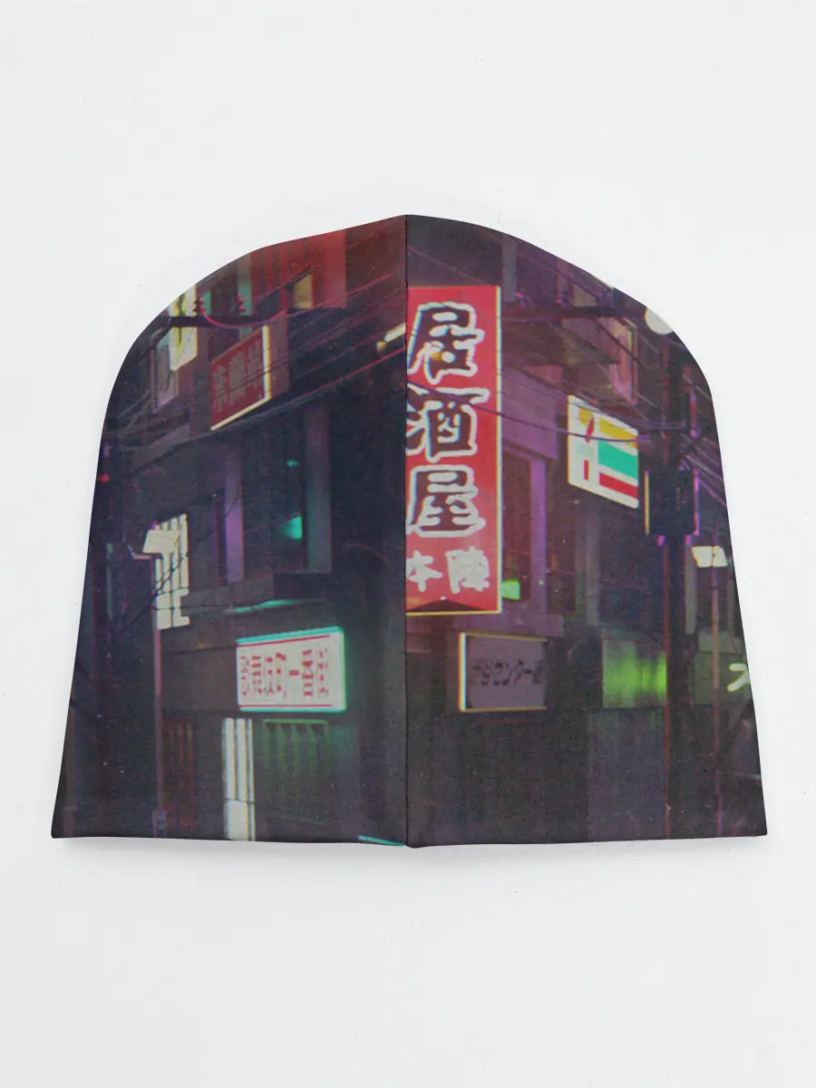 Детская шапка / Neon Tokyo