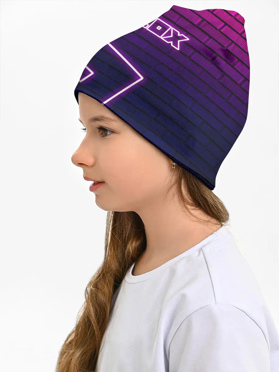 Детская шапка / ROBLOX / РОБЛОКС / НЕОН