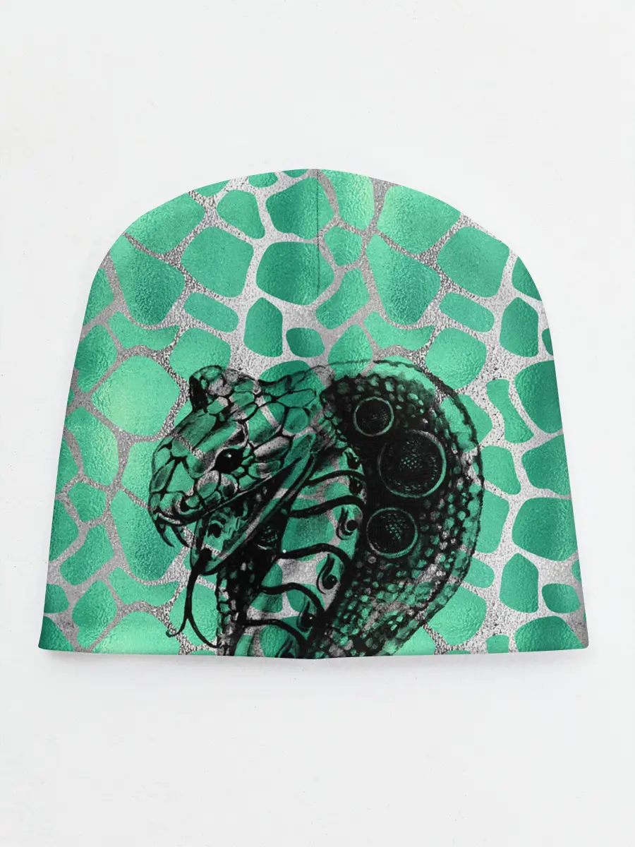 Детская шапка / Кобра. Змеиный стиль