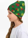 Детская шапка / Короны и розы