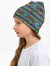 Детская шапка / Детский полосатый узор