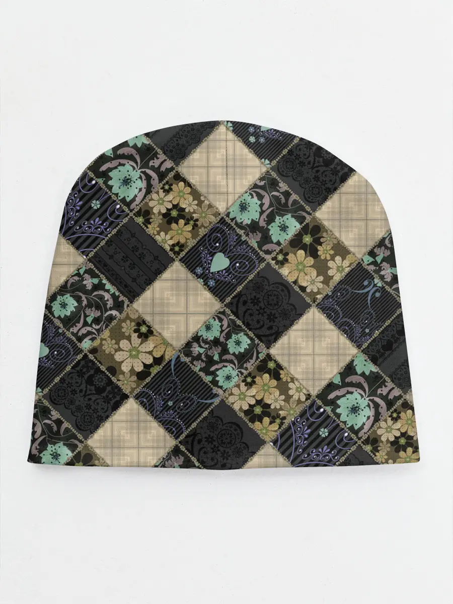 Детская шапка / Лоскутное шитье