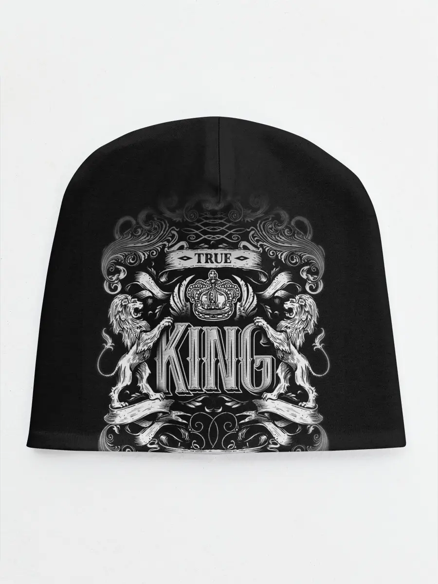 Детская шапка / КОРОЛЕВСКИЙ ЧЁРНЫЙ