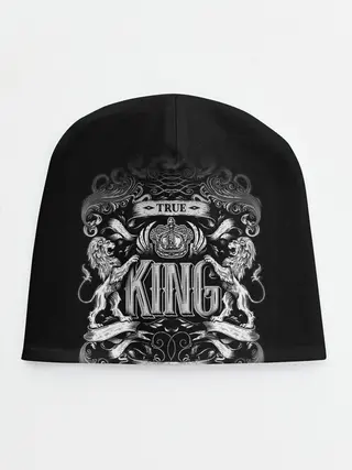 Детская шапка / КОРОЛЕВСКИЙ ЧЁРНЫЙ