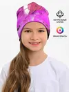 Детская шапка / Аниме Девушка | Розовый Космос