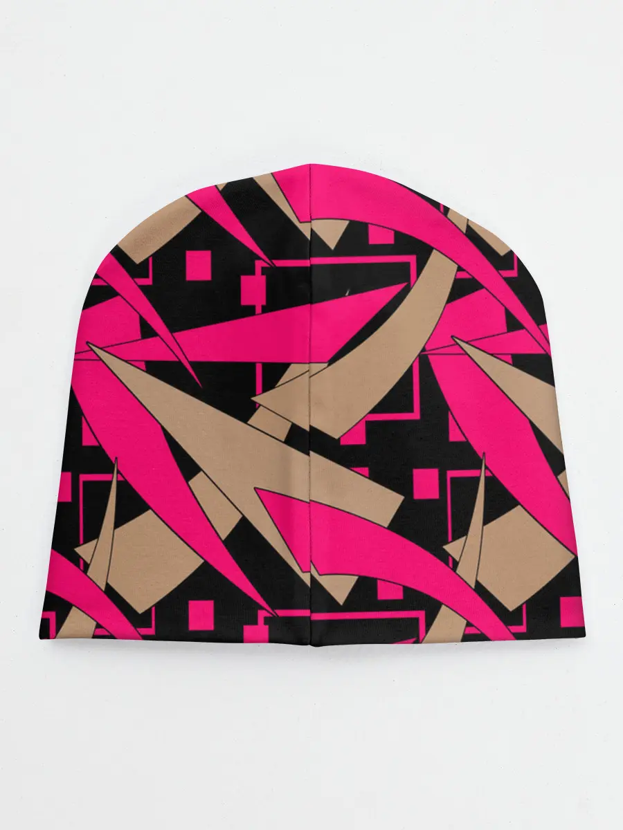 Детская шапка / Яркий абстрактный узор