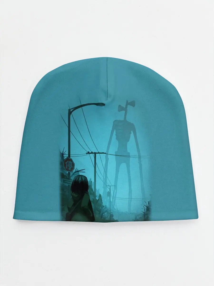 Детская шапка / СИРЕНОГОЛОВЫЙ И ДЕВОЧКА