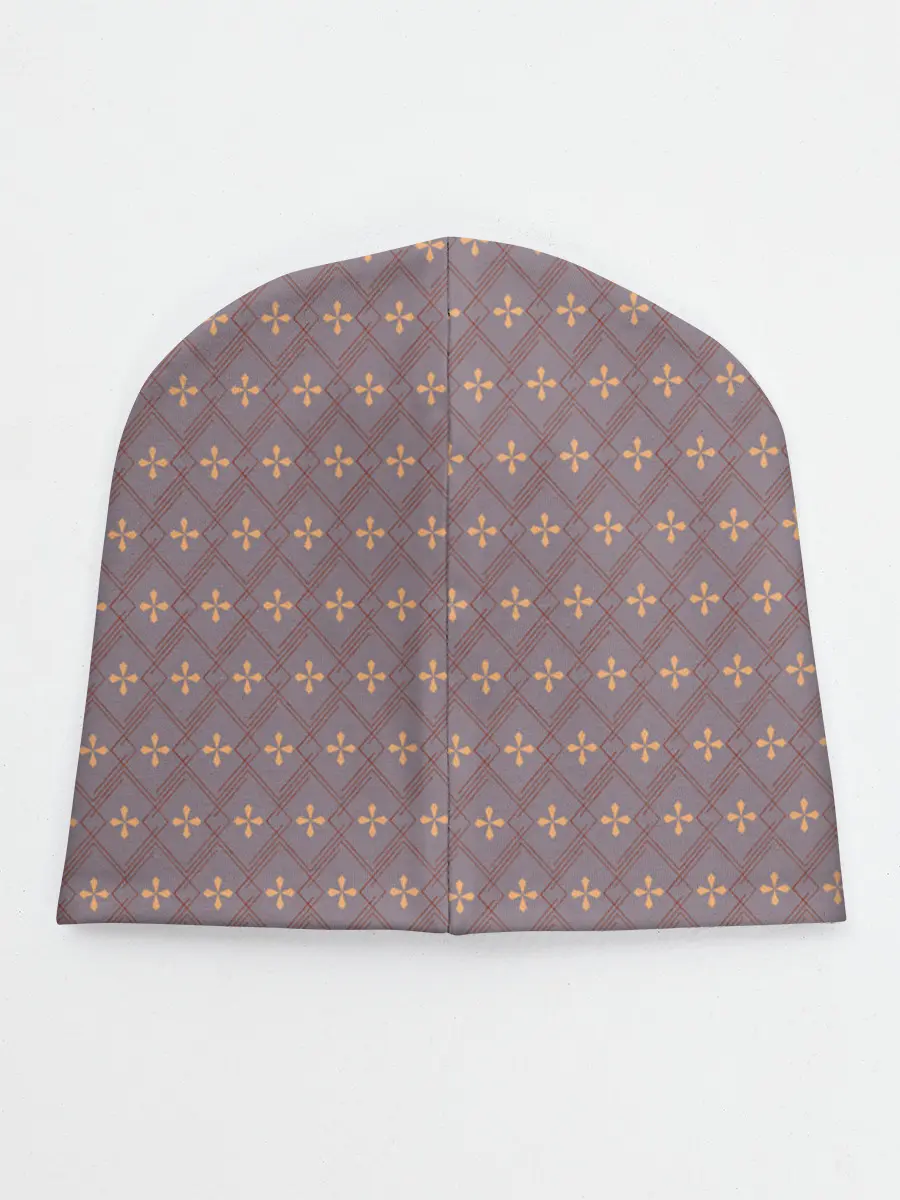 Детская шапка / Тонкие ромбы