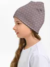 Детская шапка / Тонкие ромбы