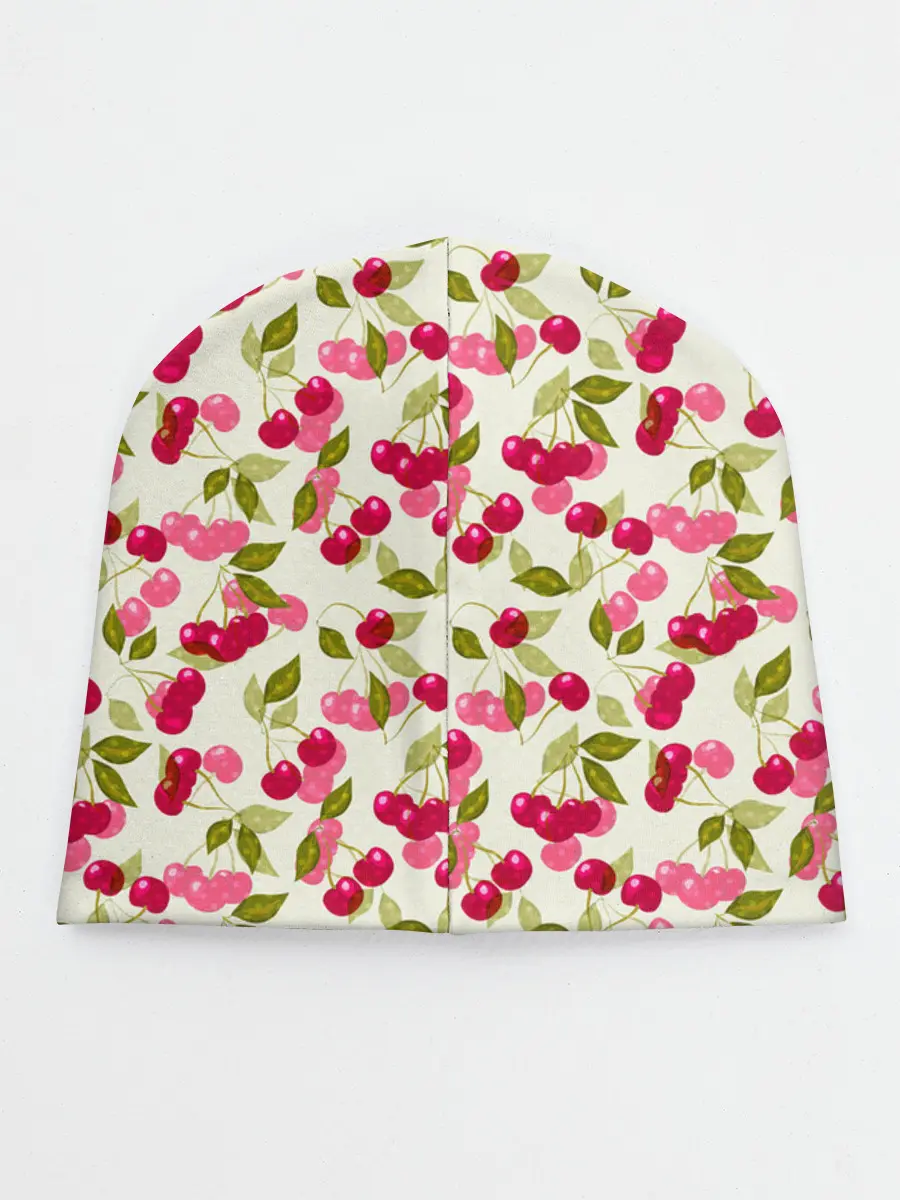 Детская шапка / Спелая вишня