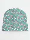 Детская шапка / Воланы на ментоловом