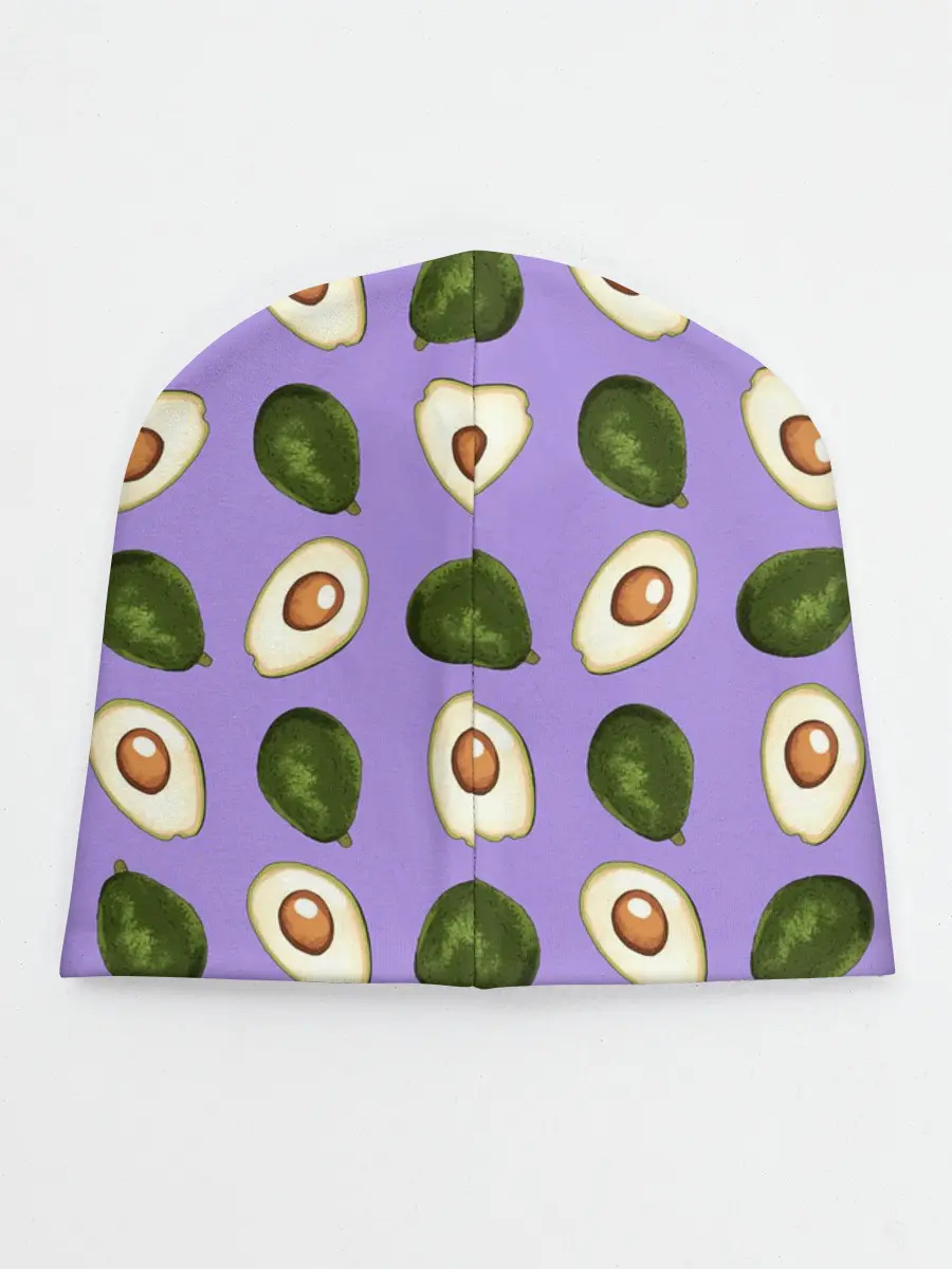 Детская шапка / Авокадо паттерн