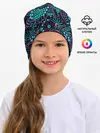 Детская шапка / Яркий абстрактный узор