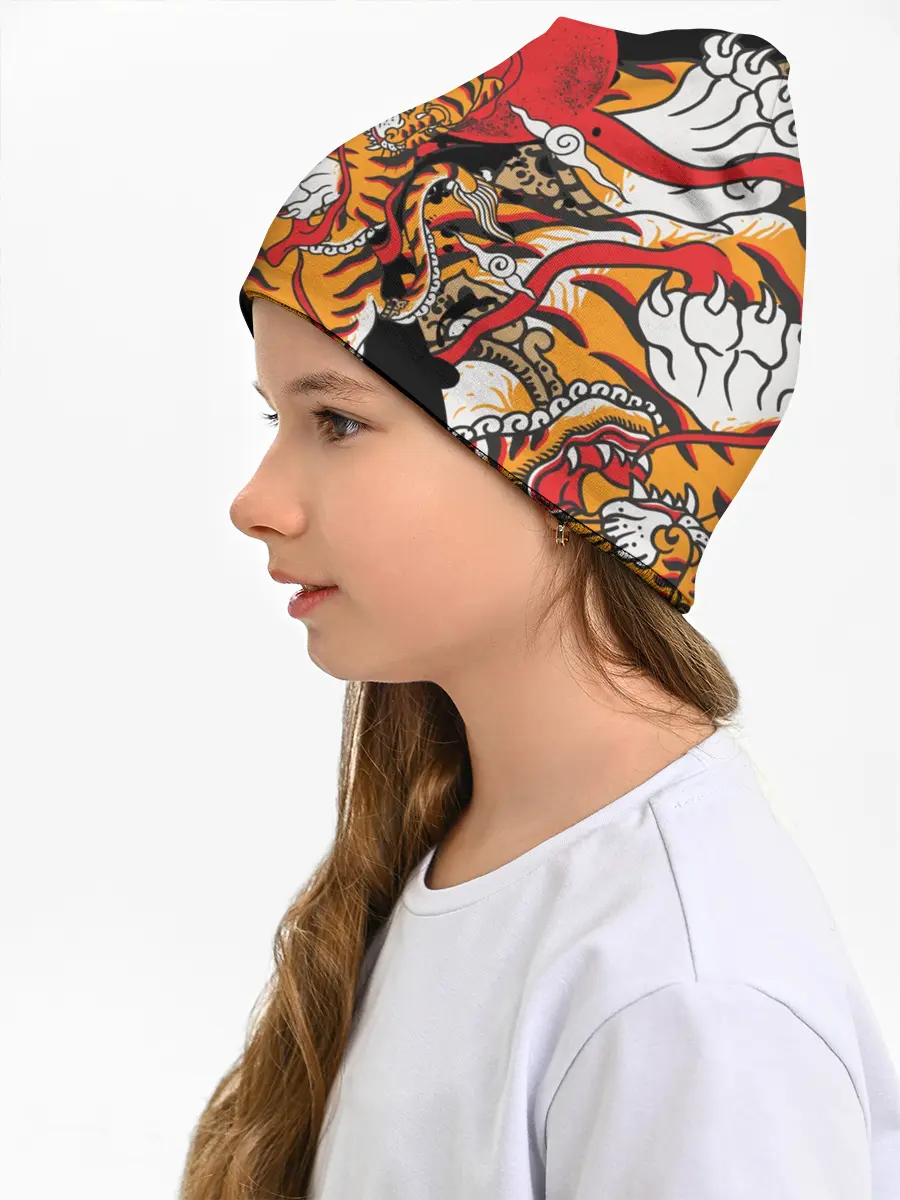 Детская шапка / Самурайский тигр