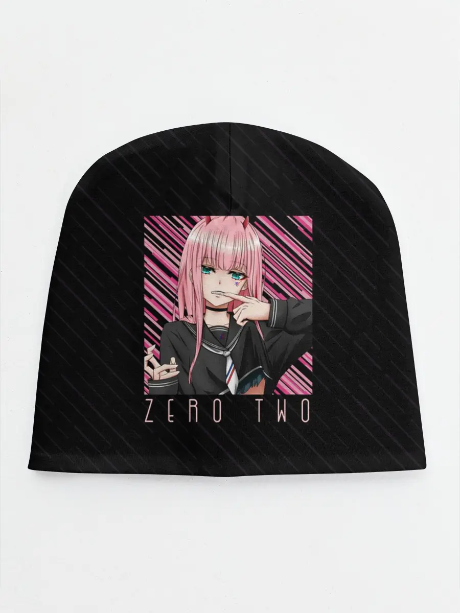 Детская шапка / Zero Two в квадрате