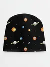 Детская шапка / Планеты в космосе