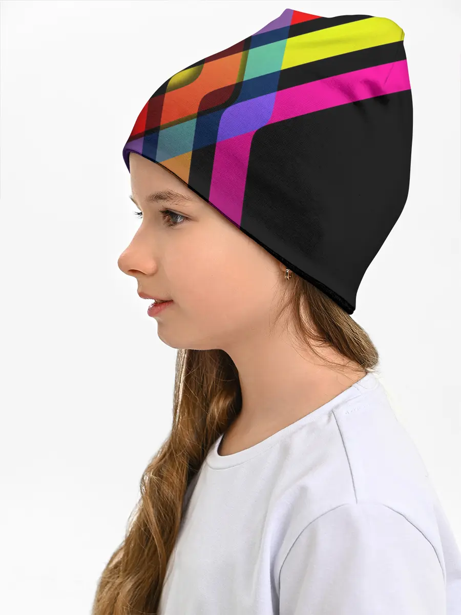 Детская шапка / Симметрия красок