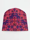 Детская шапка / Круглый красный орнамент
