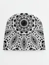 Детская шапка / Черно-белый орнамент