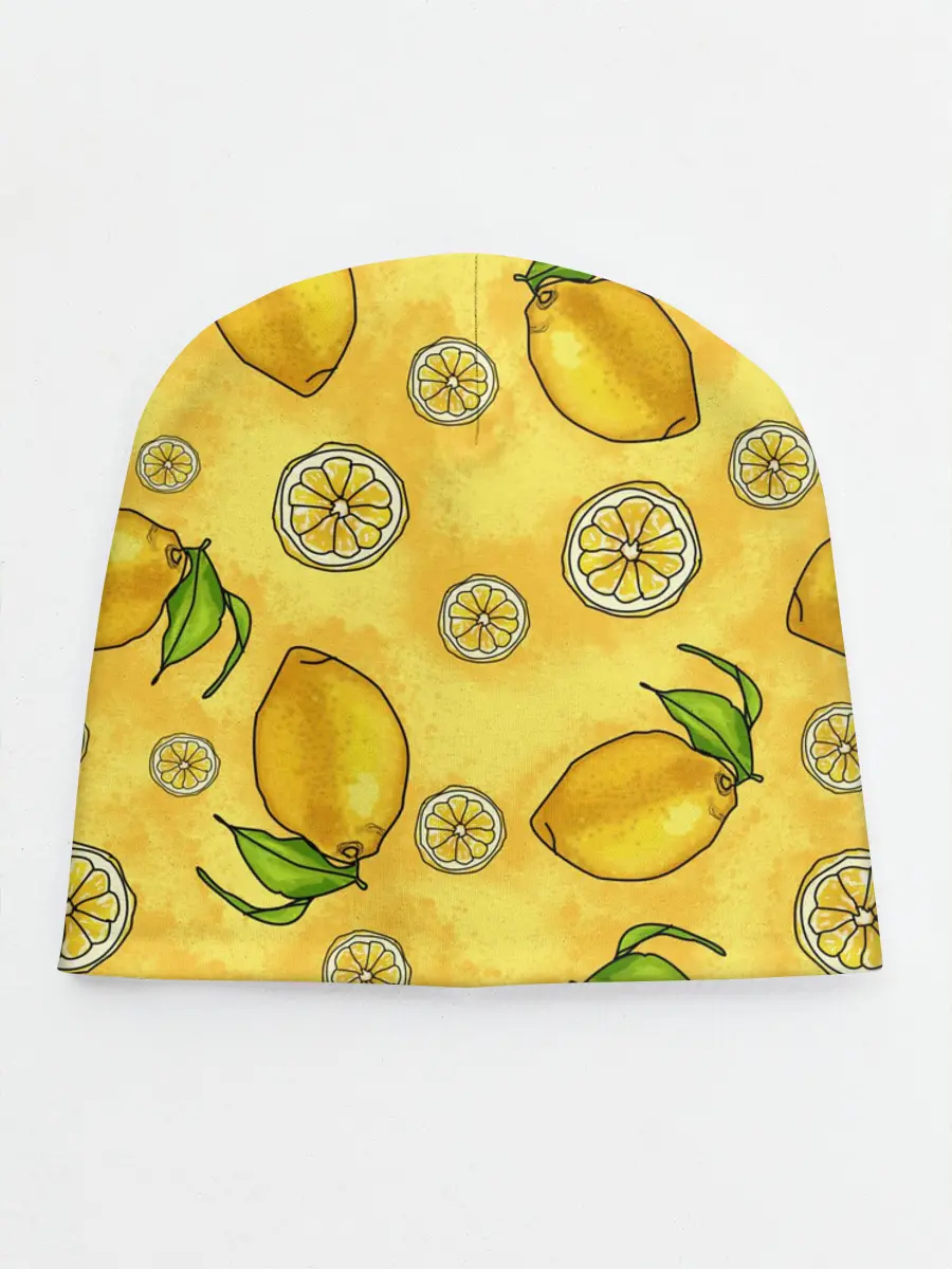 Детская шапка / Лимончик