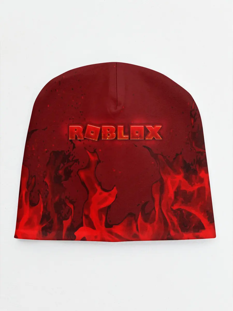 Детская шапка / ROBLOX ОГОНЬ