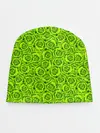 Детская шапка / Неоновый цветочный узор