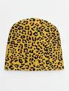 Детская шапка / Леопард желтый
