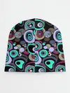 Детская шапка / Абстрактный узор ретро