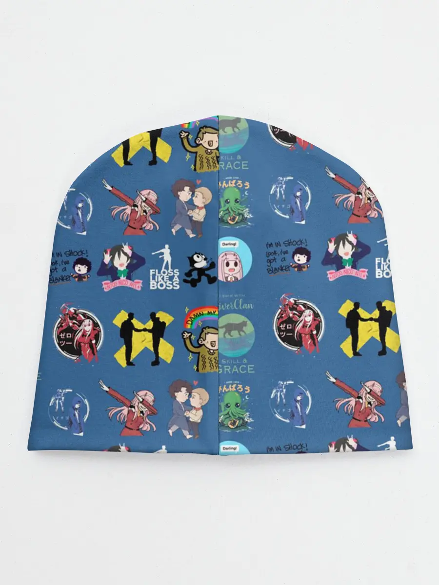 Детская шапка / стикербомбинг new