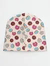 Детская шапка / Пончики донаты паттерн