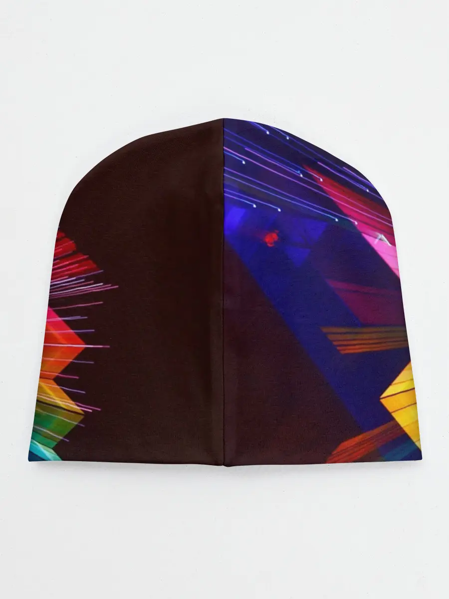 Детская шапка / Цифровая радуга