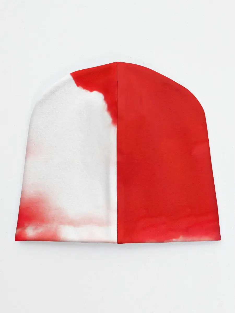 Детская шапка / 30 Seconds to Mars красное небо