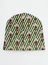 Детская шапка / ICE SCREAM зеленый паттерн