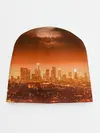 Детская шапка / Закат в Нью Йорке