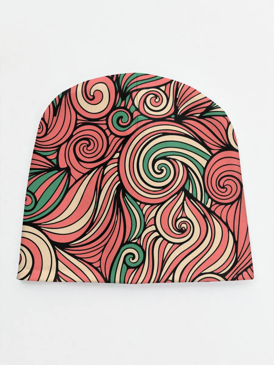 Детская шапка / Алые листья