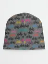 Детская шапка / Цветные велосипеды паттерн